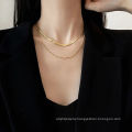 New simple and fashionable female snake-shaped chain hip-hop street style necklace ins clavicle chain